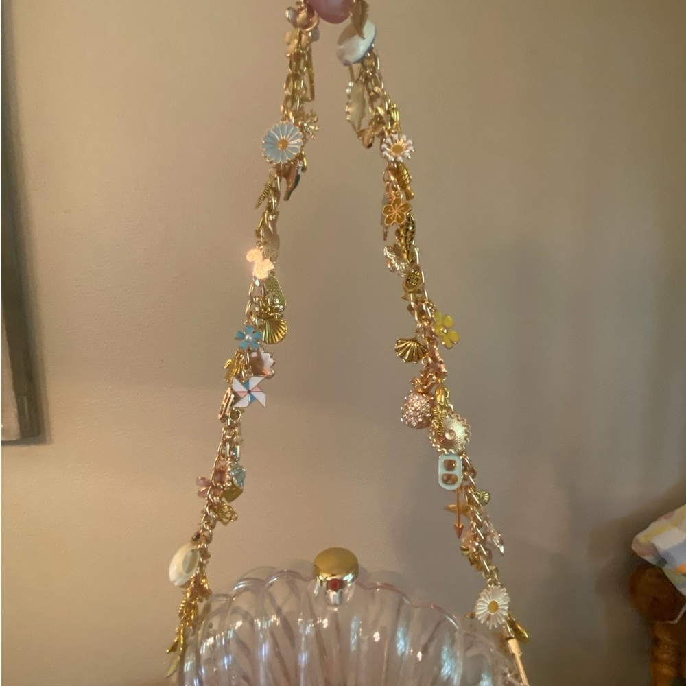 Custom made charm purse strap chain